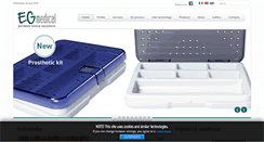 Desktop Screenshot of egmedical.it